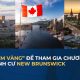 "Thời điểm vàng" để tham gia chương trình định cư New Brunswick